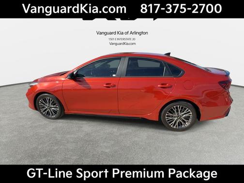 Fire Orange 2024 Kia Forte GT-Line