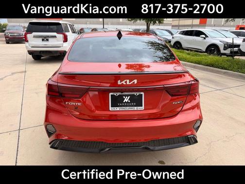 Fire Orange 2024 Kia Forte GT-Line