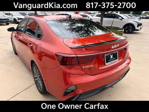 Fire Orange 2024 Kia Forte GT-Line