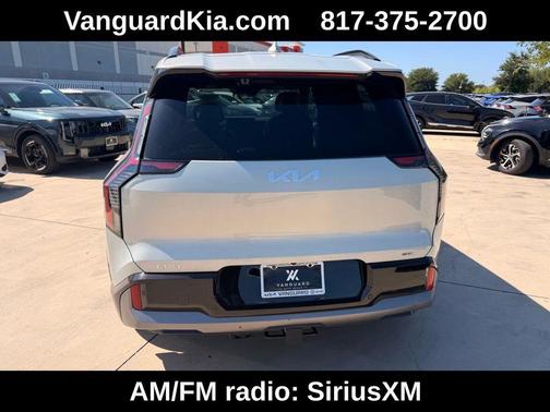 Ivory Silver 2024 Kia EV9 GT-Line