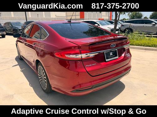 Ruby Red 2017 Ford Fusion Hybrid Titanium