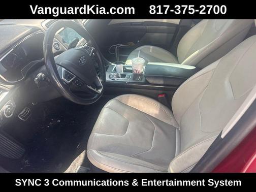 Ruby Red 2017 Ford Fusion Hybrid Titanium