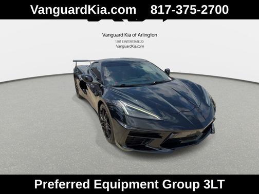 Black 2023 Chevrolet Corvette Stingray w/3LT