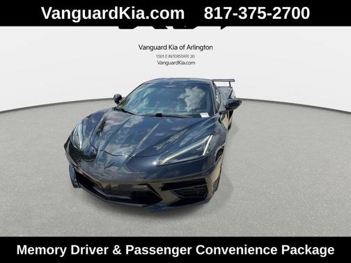 Black 2023 Chevrolet Corvette Stingray w/3LT