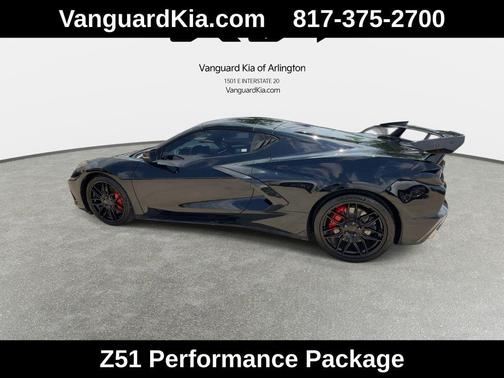 Black 2023 Chevrolet Corvette Stingray w/3LT