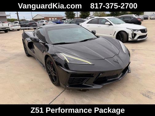 Black 2023 Chevrolet Corvette Stingray w/3LT
