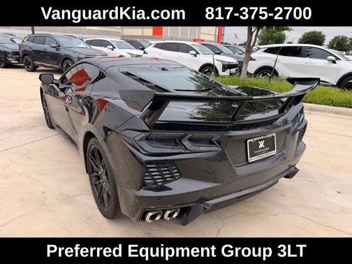 Black 2023 Chevrolet Corvette Stingray w/3LT