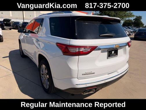 Summit White 2018 Chevrolet Traverse Premier