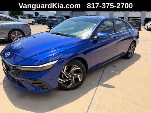 Intense Blue 2025 Hyundai ELANTRA SEL