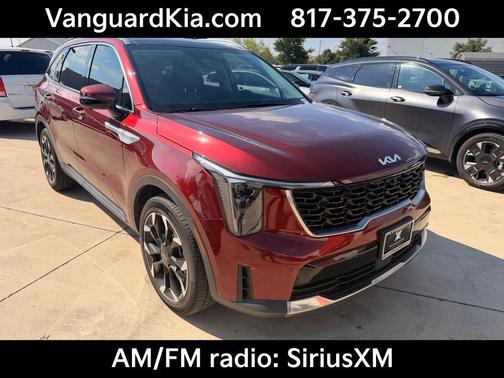 Dawning Red 2024 Kia Sorento SX