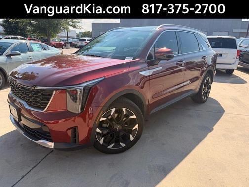 Dawning Red 2024 Kia Sorento SX