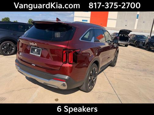 Dawning Red 2024 Kia Sorento SX