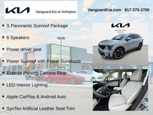 Wolf Gray 2026 Kia Sorento S