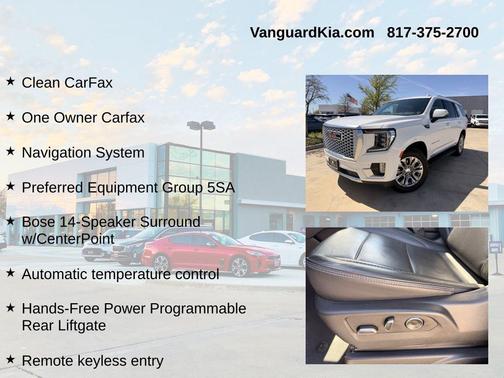 Summit White 2024 GMC Yukon Denali