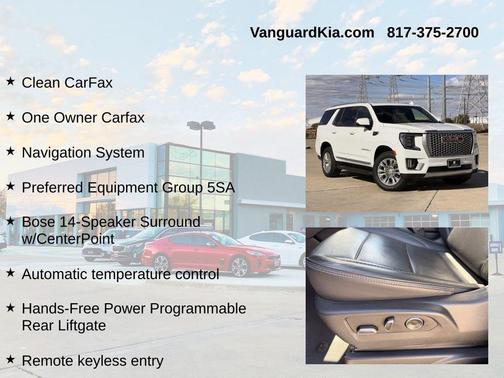 Summit White 2024 GMC Yukon Denali