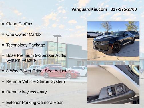 Black 2020 Chevrolet Camaro 2LT