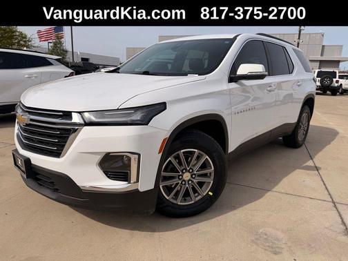 Summit White 2023 Chevrolet Traverse LT Cloth