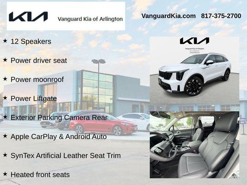 Glacial White Pearl 2026 Kia Sorento SX