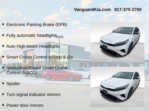 Snow White Pearl 2023 Kia Forte GT-Line