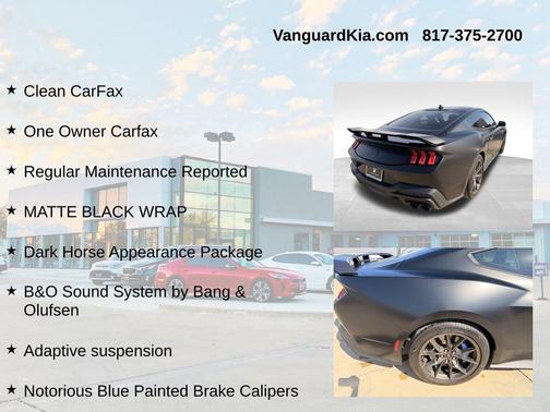 2025 Ford Mustang Dark Horse Fastback