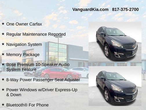 Blue Velvet Metallic 2016 Chevrolet Traverse LTZ