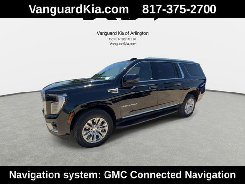 Onyx Black 2025 GMC Yukon XL Denali