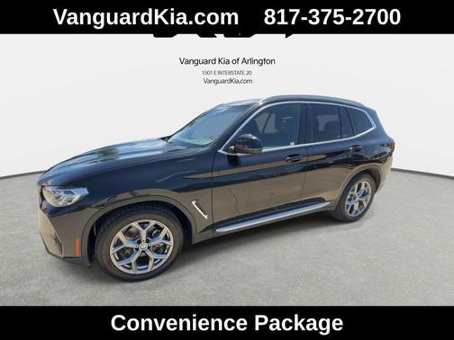 Black Sapphire Metallic 2024 BMW X3 sDrive30i