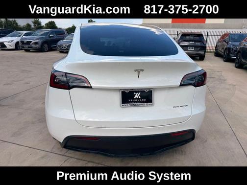 Pearl White Multi-Coat 2023 Tesla Model Y Long Range Dual Motor All-Wheel Drive