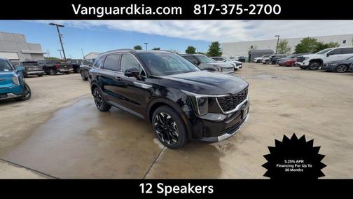 Ebony Black 2026 Kia Sorento SX