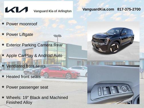 Ebony Black 2026 Kia EV9 Light Long Range