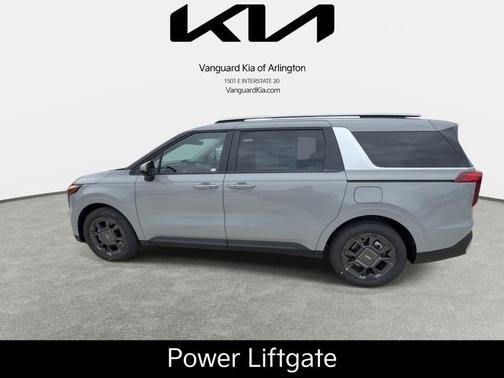 Ceramic Silver 2026 Kia Carnival Hybrid EX