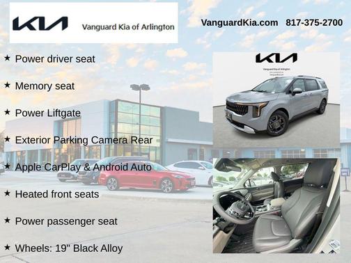 Ceramic Silver 2026 Kia Carnival Hybrid EX