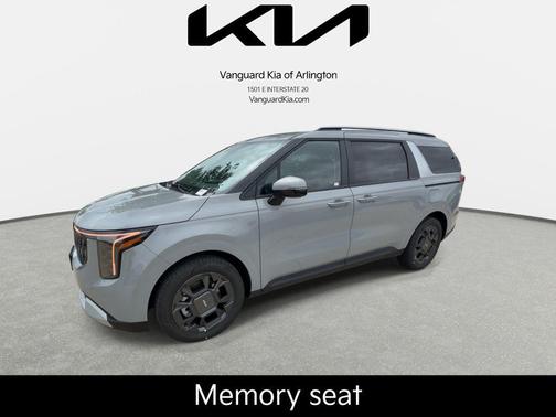 Ceramic Silver 2026 Kia Carnival Hybrid EX