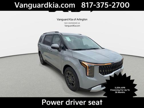 Ceramic Silver 2026 Kia Carnival Hybrid EX