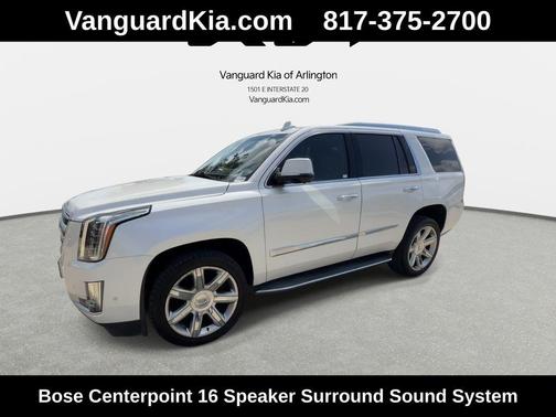 Crystal White Tricoat 2020 Cadillac Escalade Luxury