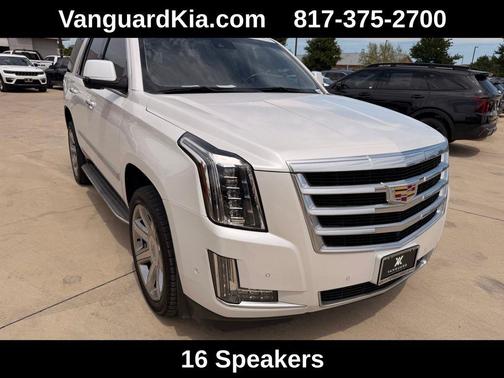 Crystal White Tricoat 2020 Cadillac Escalade Luxury