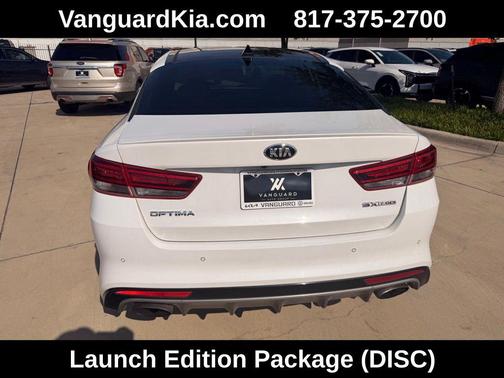 Snow White Pearl 2016 Kia Optima SX Turbo