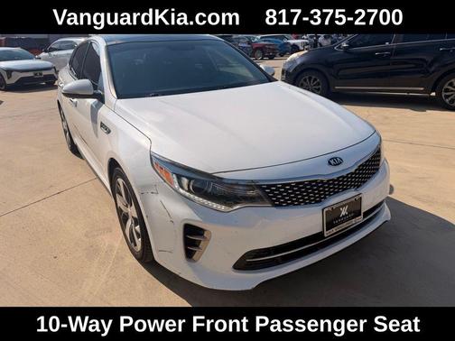Snow White Pearl 2016 Kia Optima SX Turbo