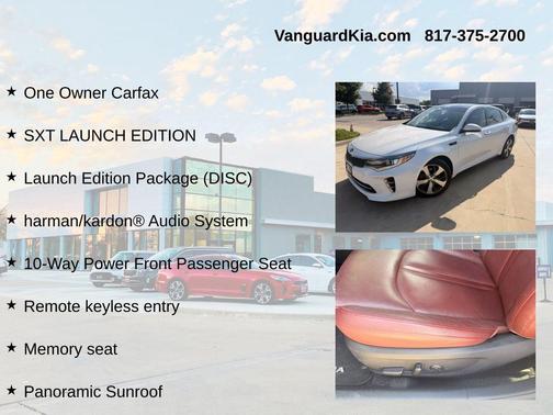Snow White Pearl 2016 Kia Optima SX Turbo