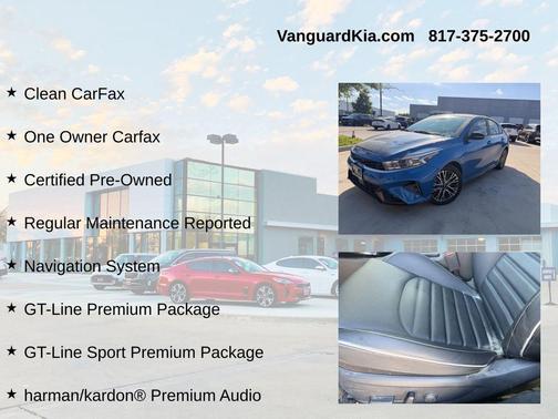 Sporty Blue 2024 Kia Forte GT-Line