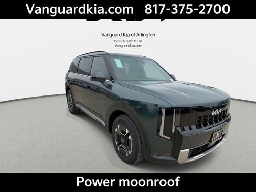 Black Jade Green 2027 Kia Telluride Hybrid EX
