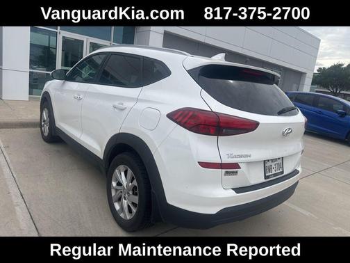 Cream White 2020 Hyundai TUCSON Value