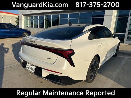 Snow White Pearl 2025 Kia K5 GT-Line