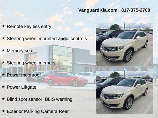 PLATINUM DUNE MET TRI-COAT 2016 Lincoln MKX Reserve