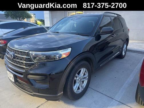 AGATE BLACK METALLIC 2020 Ford Explorer XLT