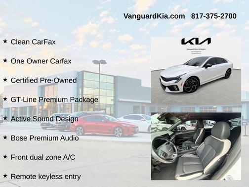 Snow White Pearl 2025 Kia K5 GT-Line
