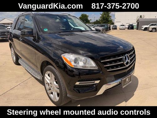 Black 2015 Mercedes-Benz M-Class ML 350