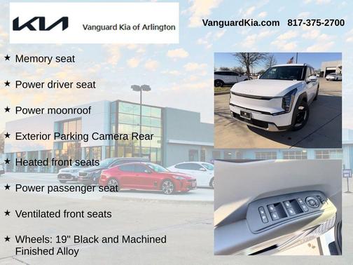 Glacial White Pearl 2026 Kia EV9 Wind