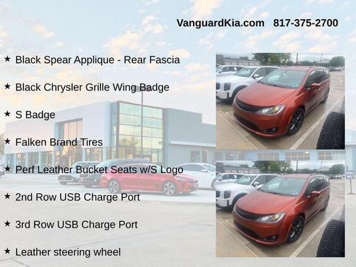 Copper Pearlcoat 2018 Chrysler Pacifica Touring-L