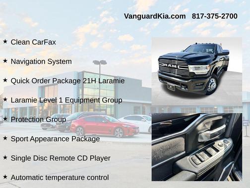 2019 RAM 3500 Laramie Crew Cab 4x4 8' Box